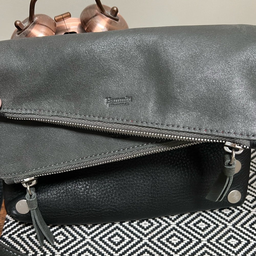 Hammitt Dillion ⭐️shooting star ⭐️ Black and Gray Crossbody Bag